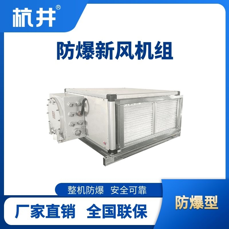 7000風(fēng)量臥式防爆新風(fēng)機(jī)組